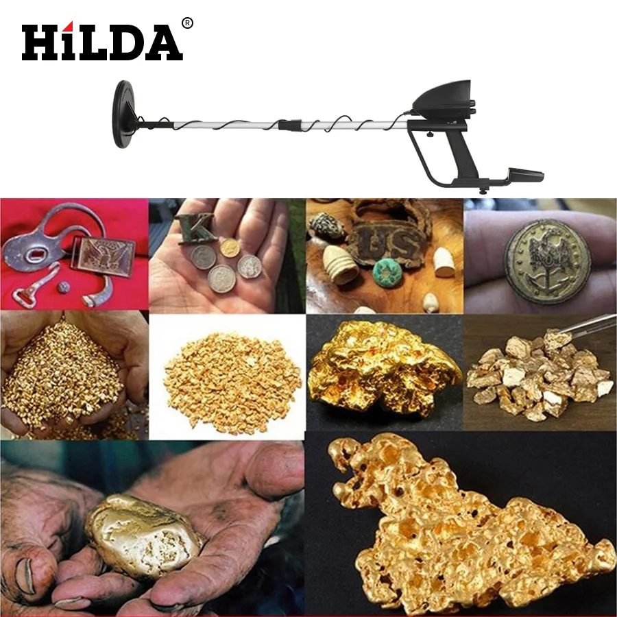 Detector Metales subterráneo profesionalbuscador tesoros Hilda 